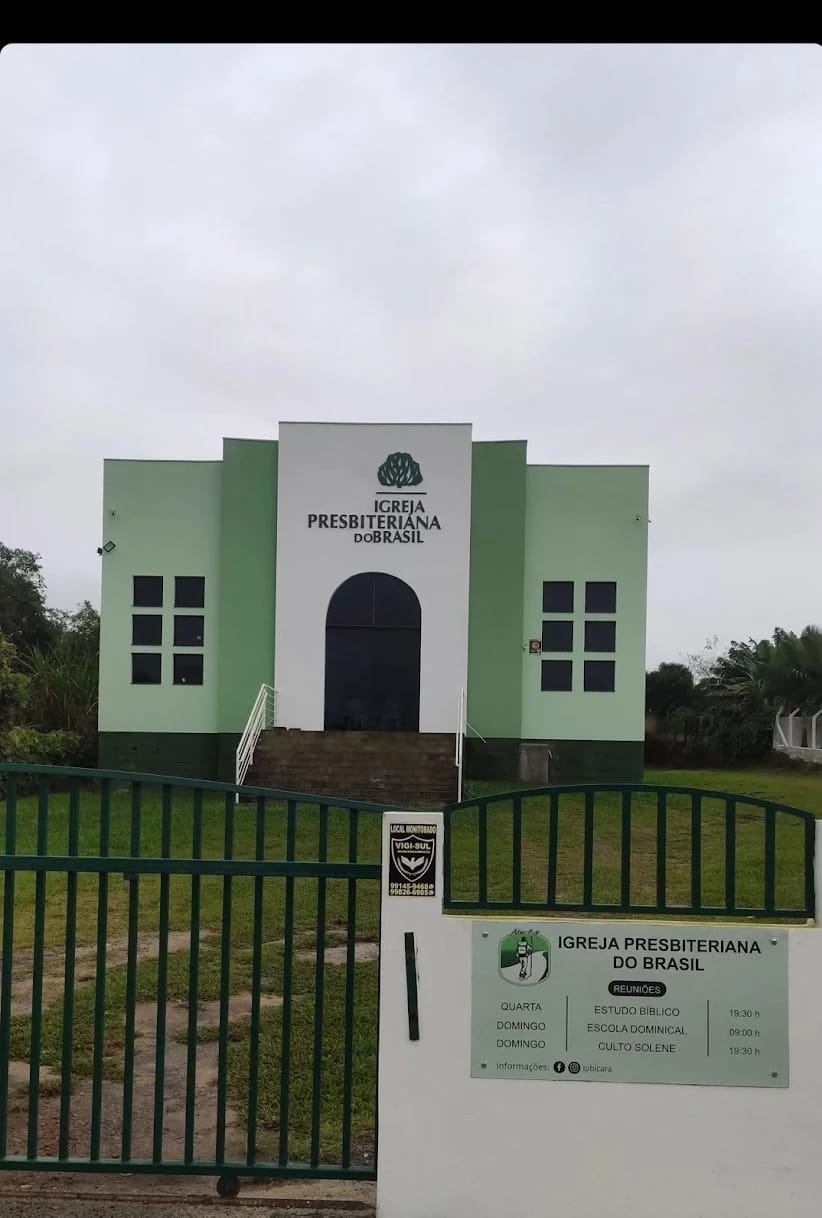 Fachada da Igreja Presbiteriana de Içara