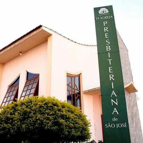 Fachada da 1ª Igreja Presbiteriana de São José